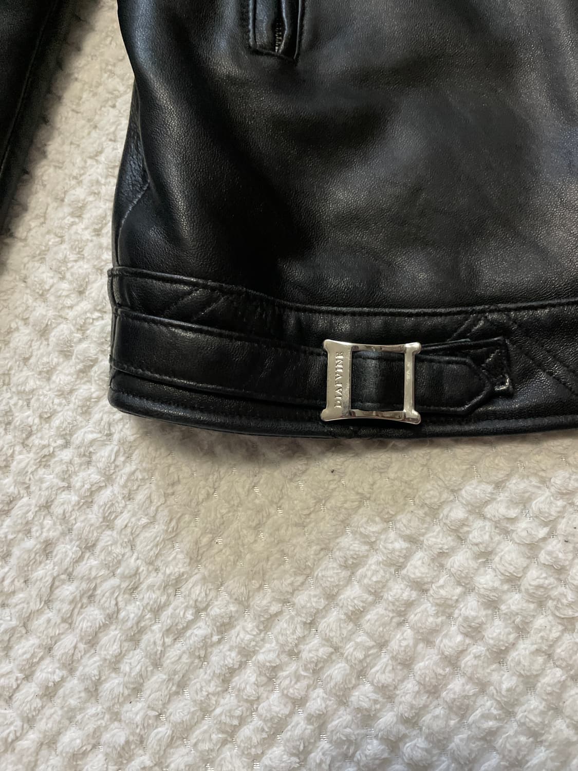 디아프바인 죠니 2WAY 웨스턴 무드 램스킨 양가죽 레더 자켓 상품이미지6