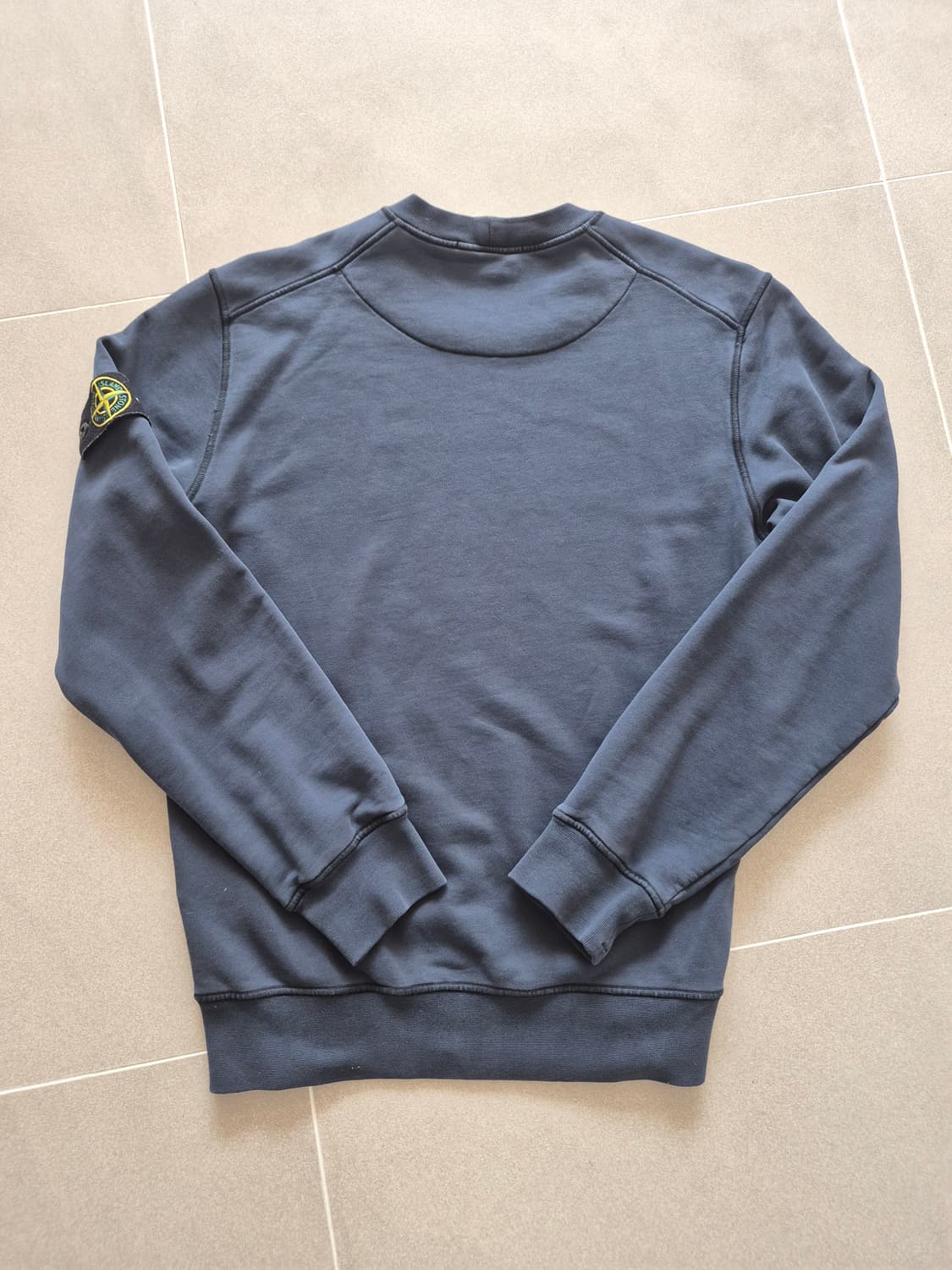 스톤 아일랜드 63051 크루넥 스웨트셔츠 네이비 블루 - 21SS 상품이미지5