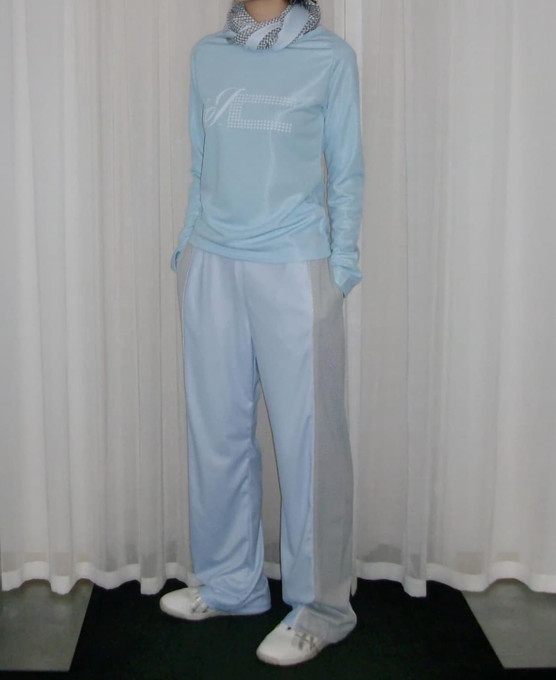택포) 지초이 ss25 game pants pale blue 상품이미지2