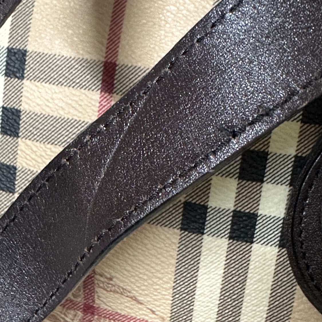 빈티지 버버리 노바체크 솔뎌백 상품이미지8
