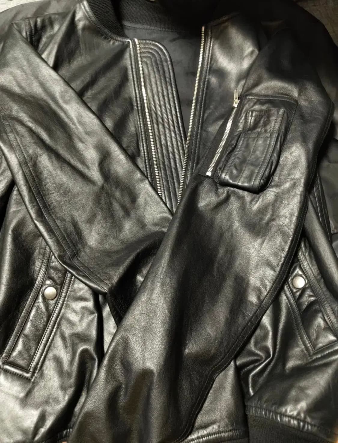 릭오웬스 14fw 레더 ma1 48 상품이미지3