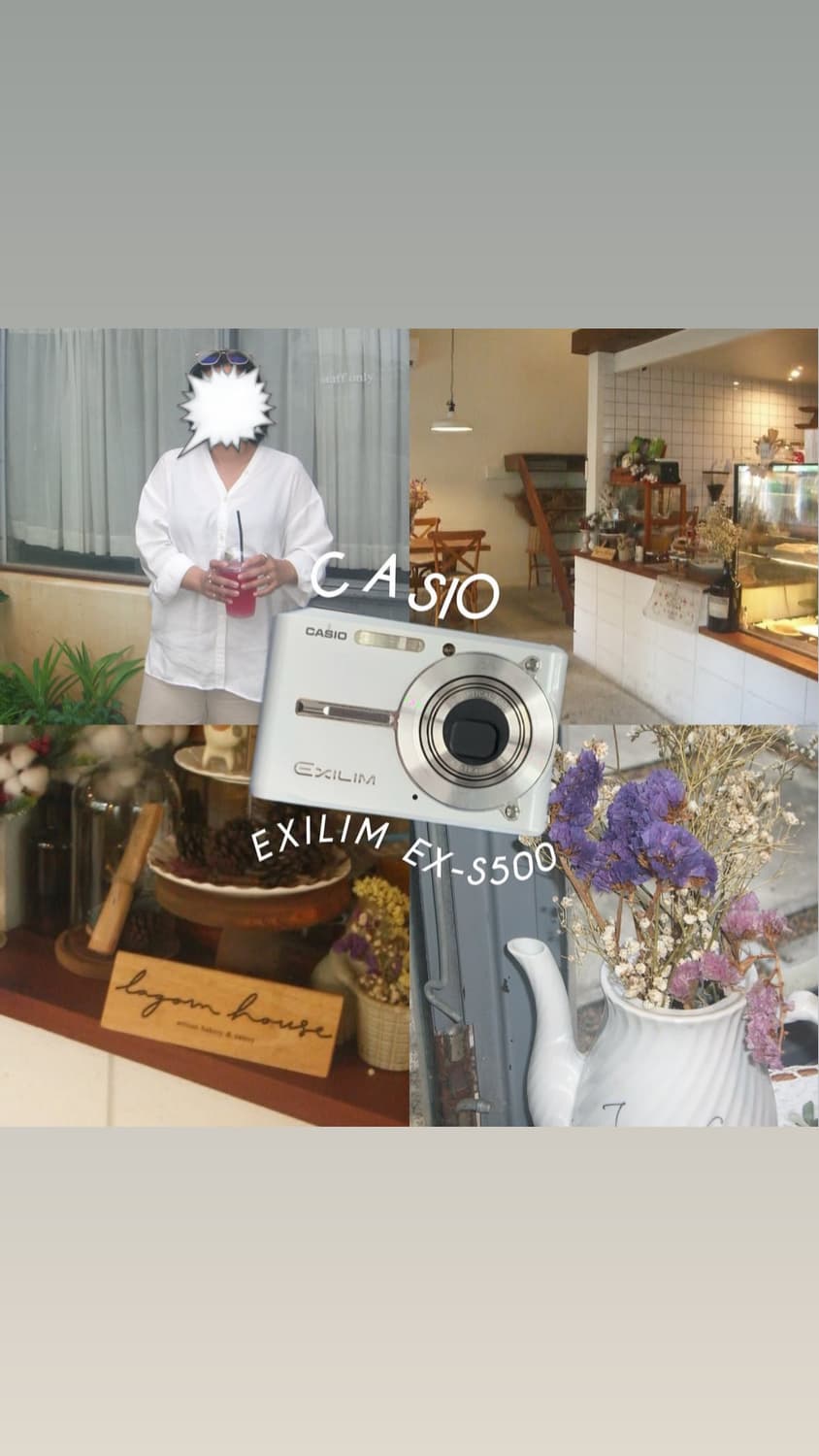 뽀용색감) 카시오 엑슬림 EX-S500 디카 빈티지 캐논 니콘 소니 상품이미지4