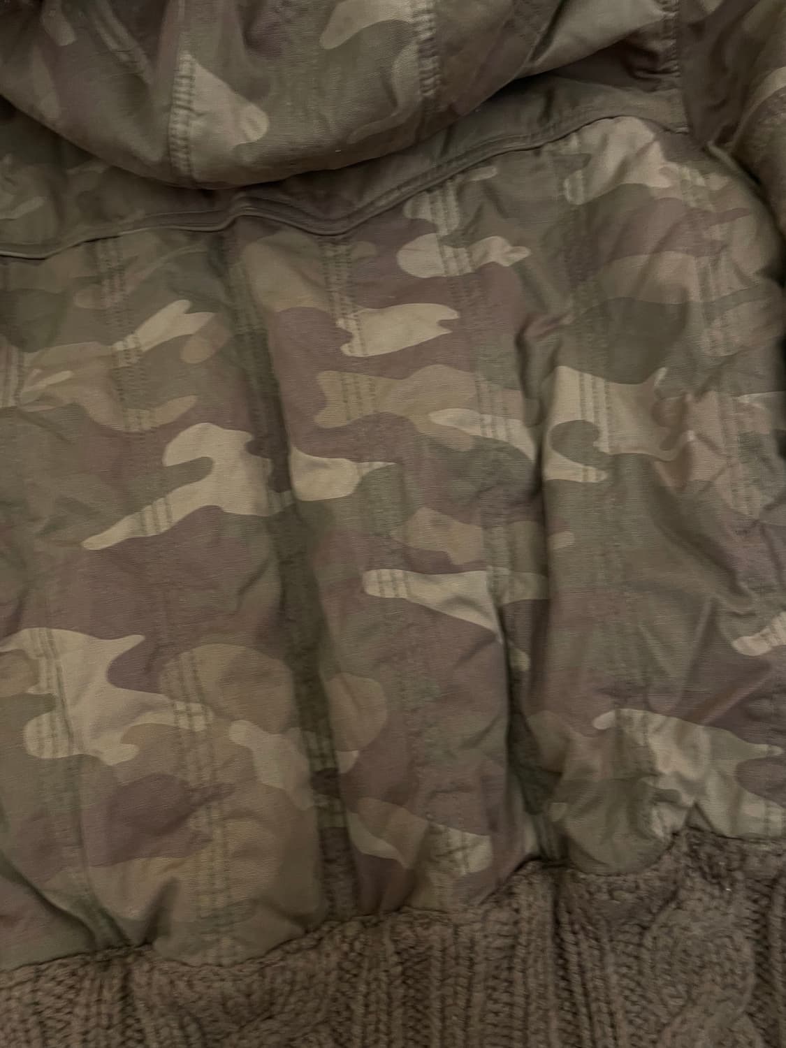 카모 퍼 숏아우터 상품이미지8