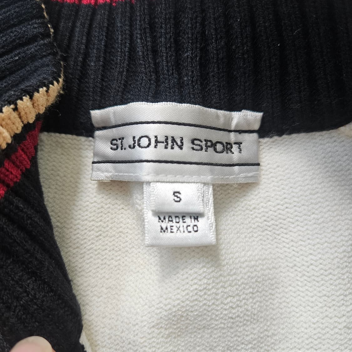 S 세인트존스포츠 여성 골프 니트 집업 0407Y 상품이미지3