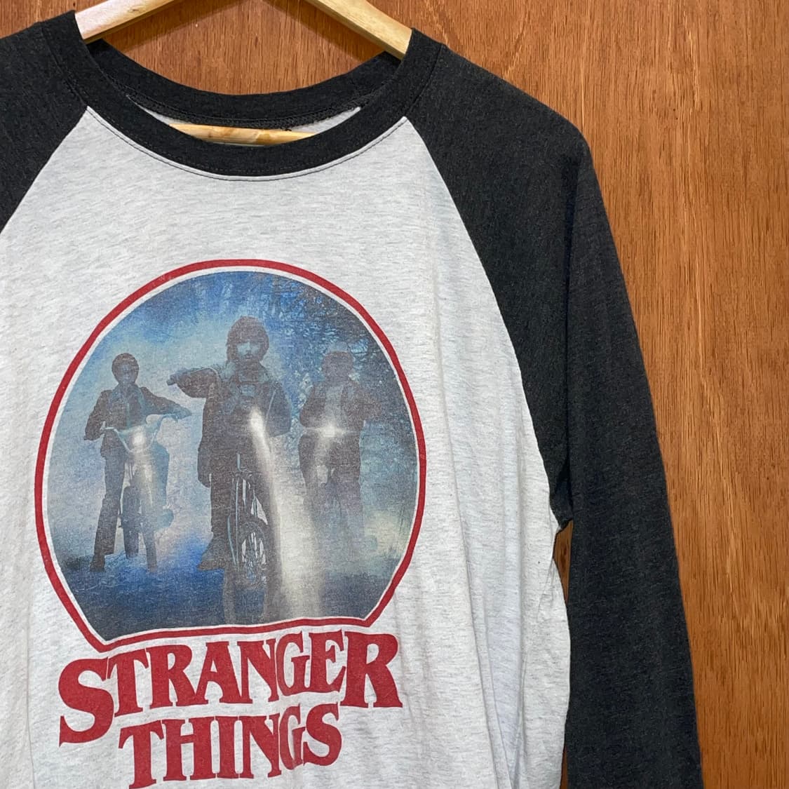 (L) Stranger Things 빈티지 티셔츠 상품이미지2
