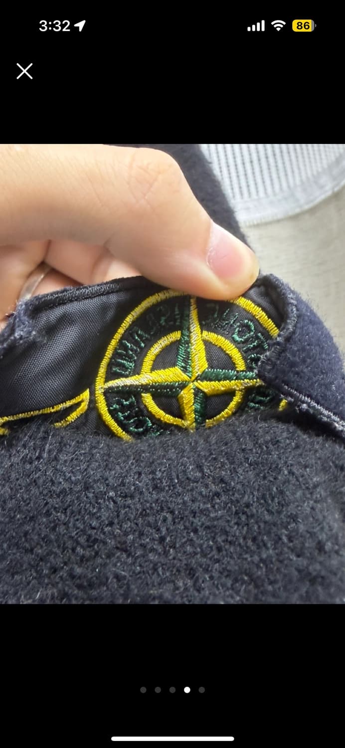 스톤아일랜드 블랙 니트 상품이미지3