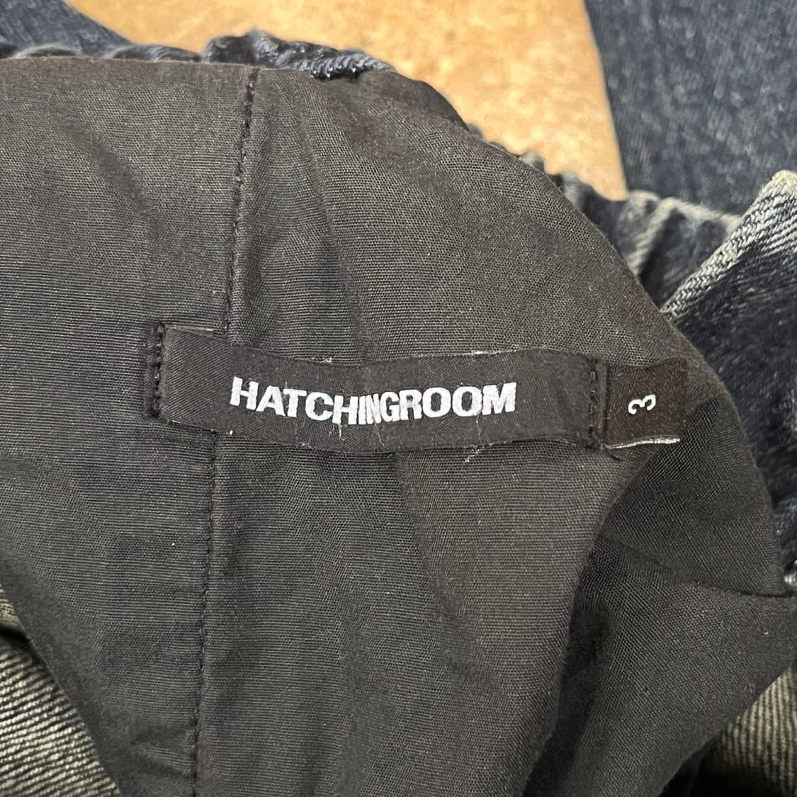 [정품/3] 해칭룸 데님 카고 조거팬츠 벨트 b14 상품이미지4