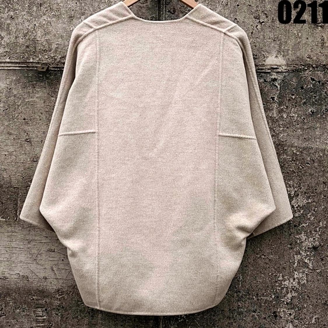 질샌더 이탈리아 미이드 울 원피스형 탑 80 백화점택 0211 상품이미지5