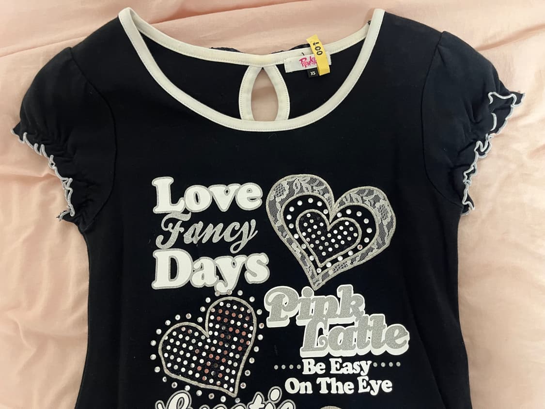 y2k 글리터 캉캉 원피스 갸루데코라하라주쿠 상품이미지3