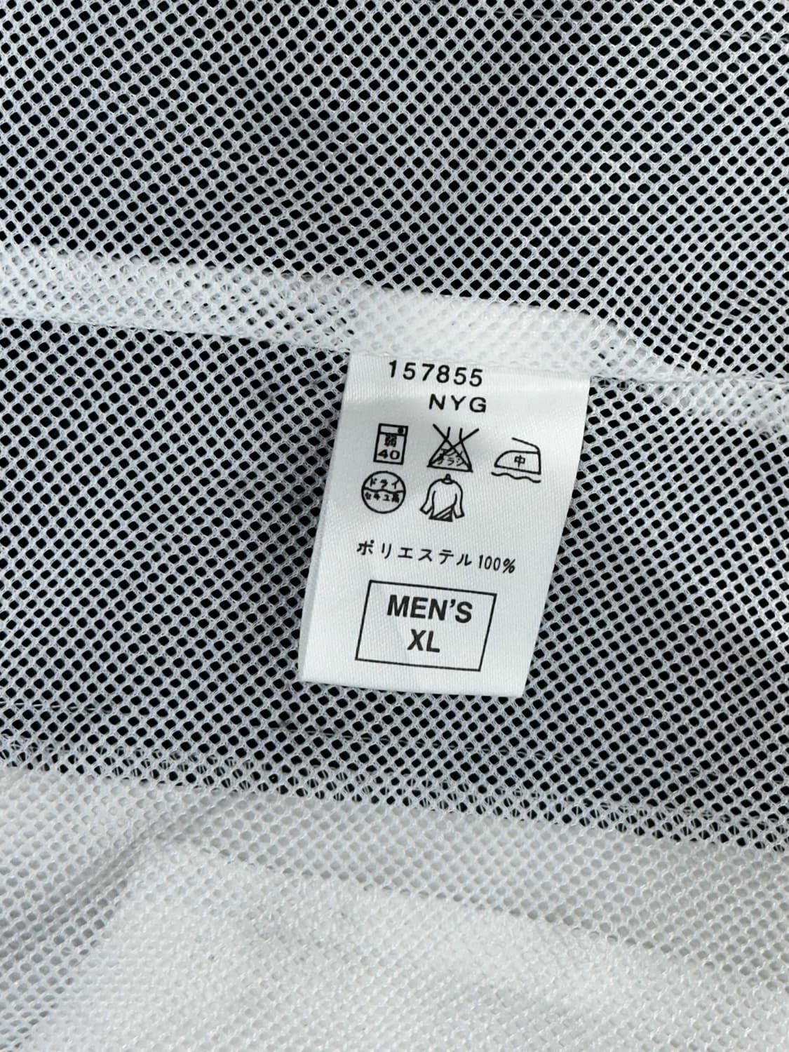 00s  나이키 화이트 바람막이 블랙 사이드 라인 자켓 XL 상품이미지8