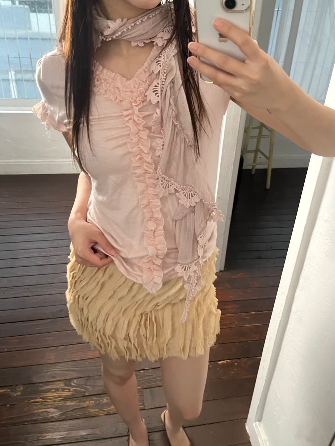 레이스 스카프 상품이미지2