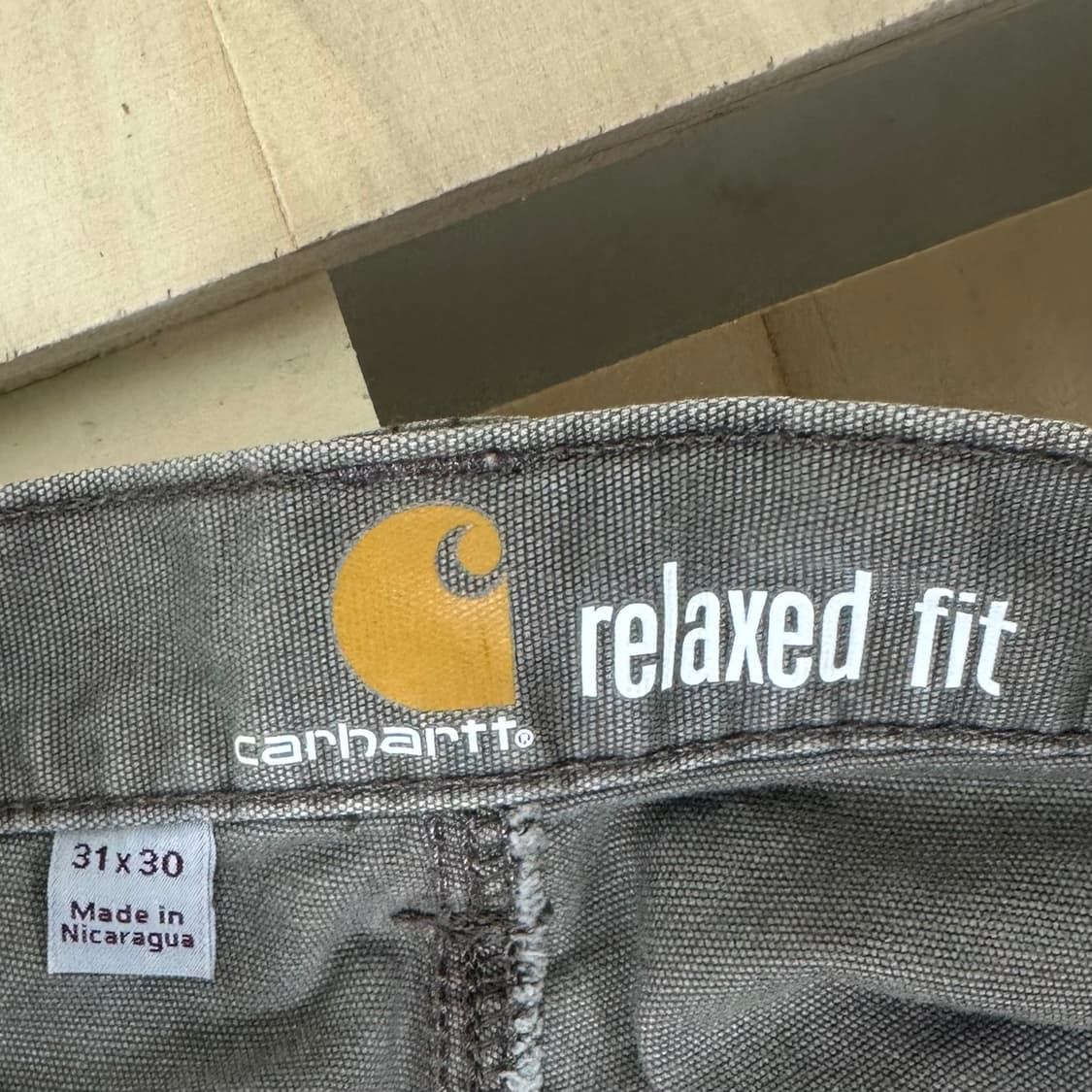 칼하트 더블니 워크 팬츠 상품이미지2