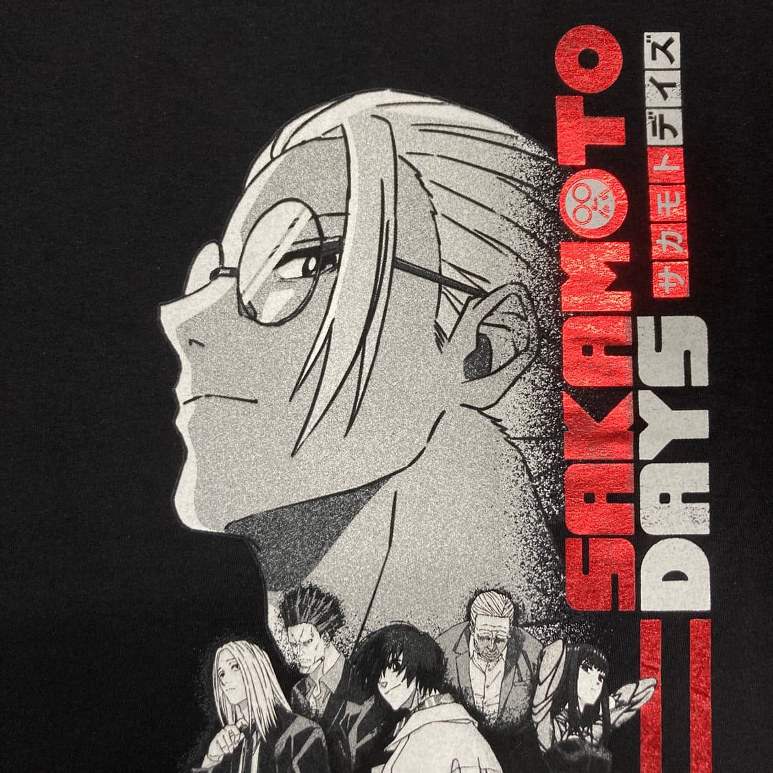 사카모토데이즈 오피셜 애니메이션 티셔츠 상품이미지2