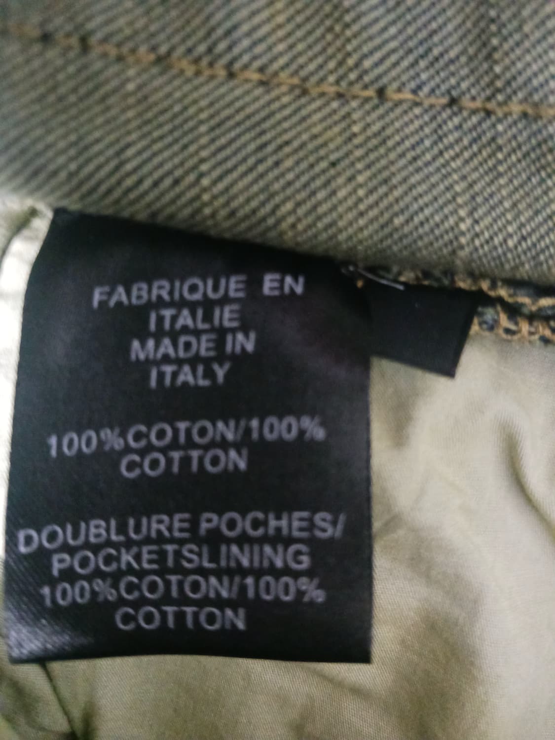 새상품 [36] 발망 스티치덧댐 바이커진 청바지 상품이미지10