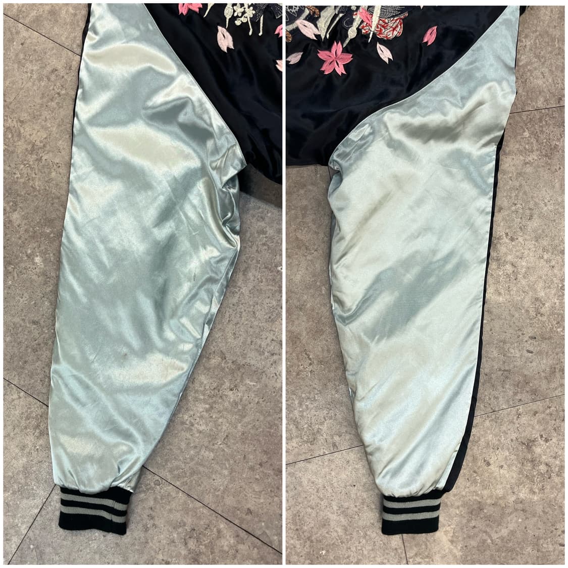 호시히메 자수 스카잔 블랙 XL#csz2897 상품이미지9