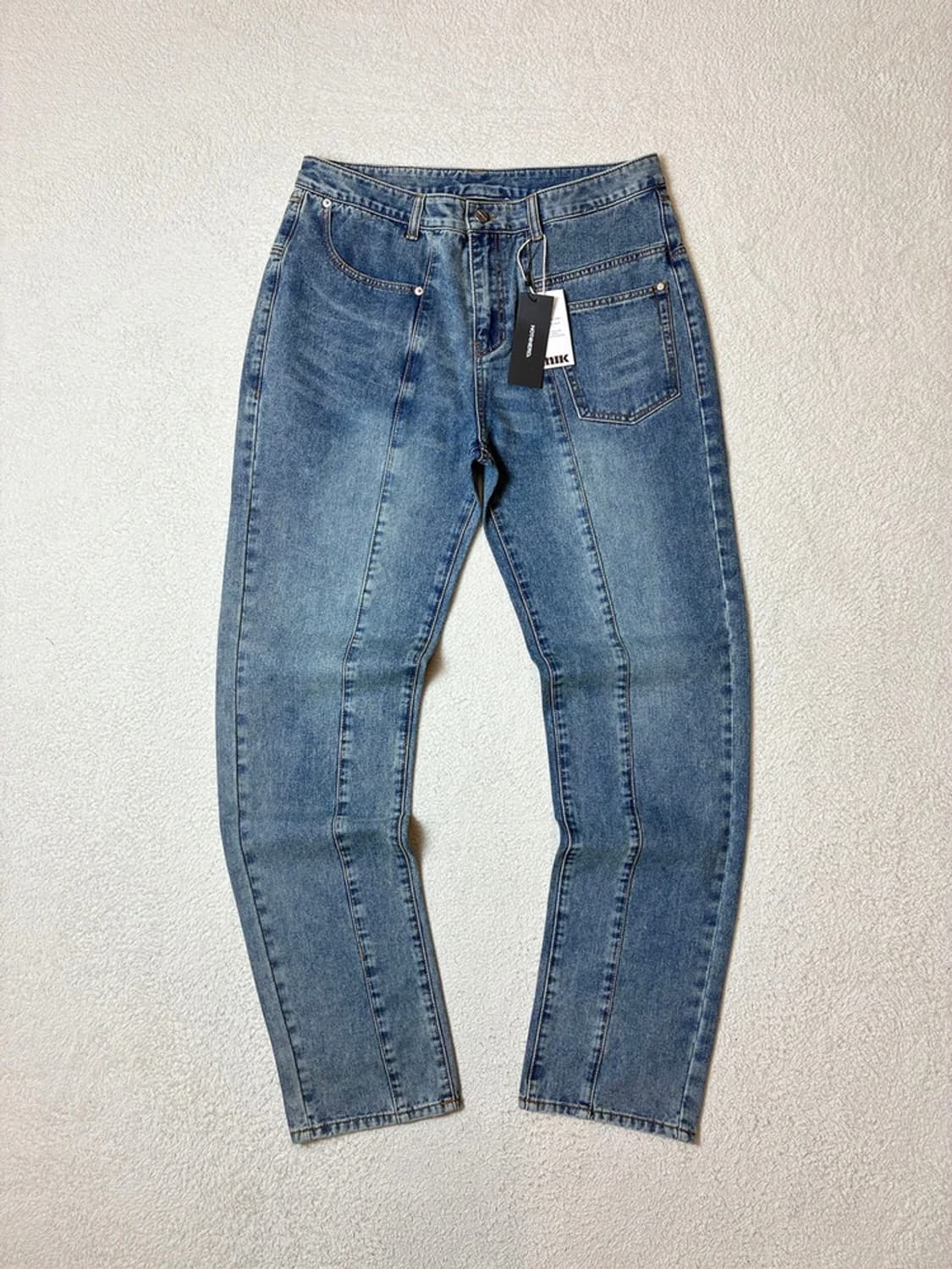 낫포너드 백 포켓 믹스드 데님 팬츠 PN6638 상품이미지1