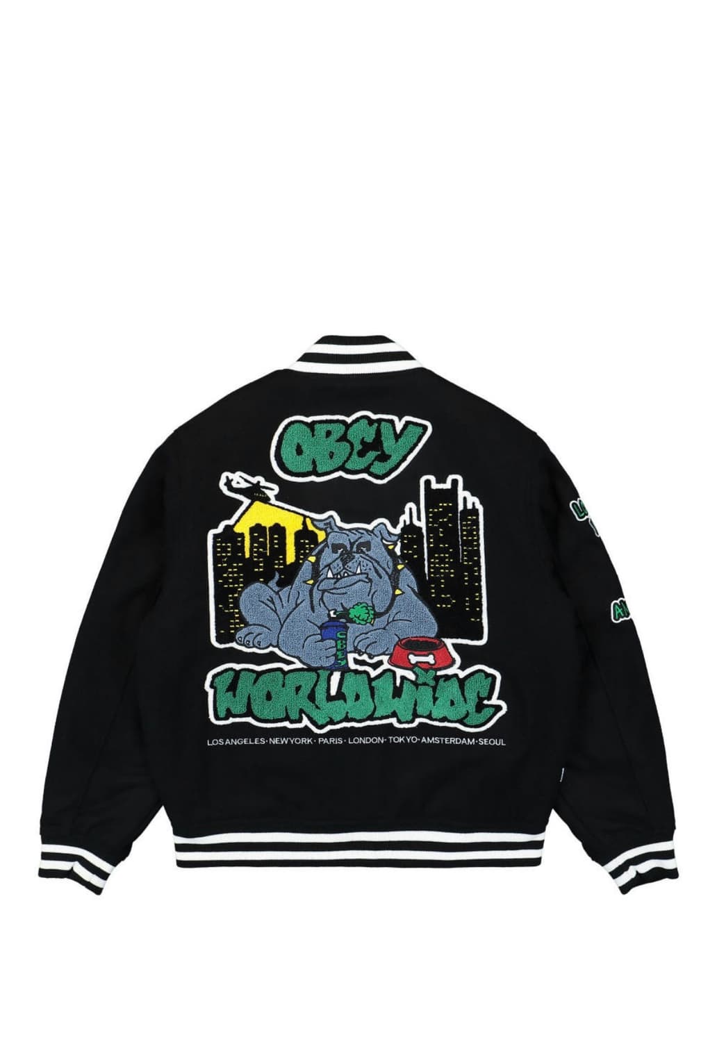 [OBEY]오베이 바시티 자켓 판매 (L) 상품이미지1