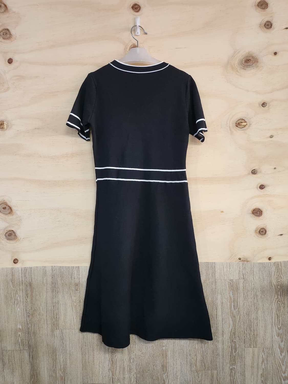 633) 반팔 니트 미디원피스 상품이미지2