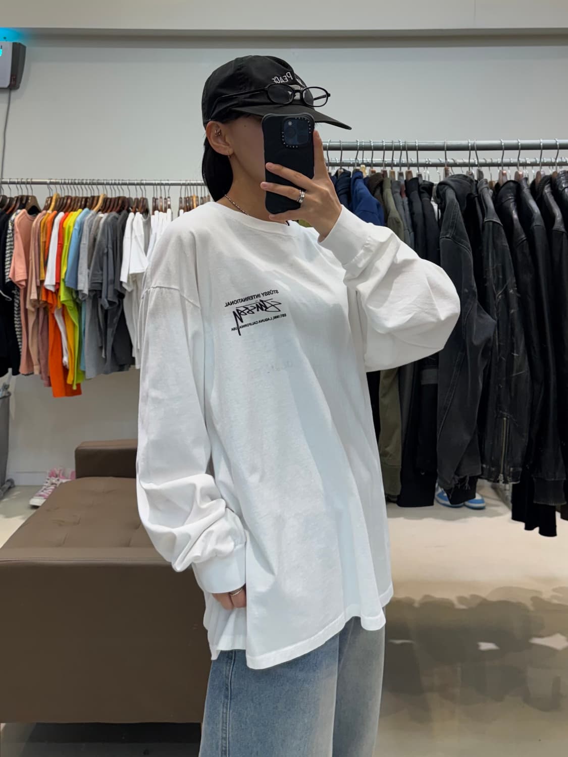 새상품 스투시 스무스 인터내셔널 롱슬리브 상품이미지8