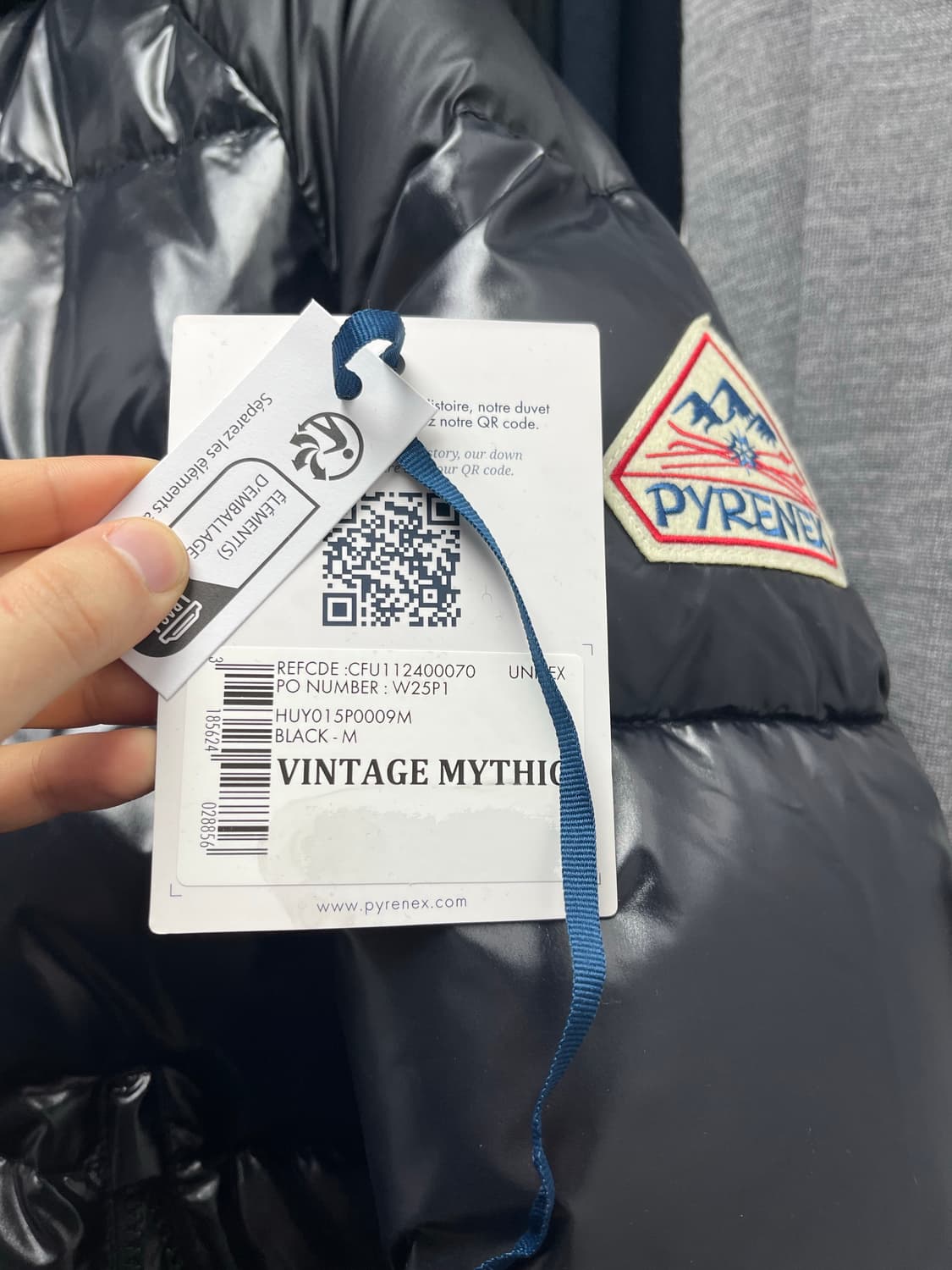 피레넥스 빈티지 미틱 블랙 M 상품이미지6