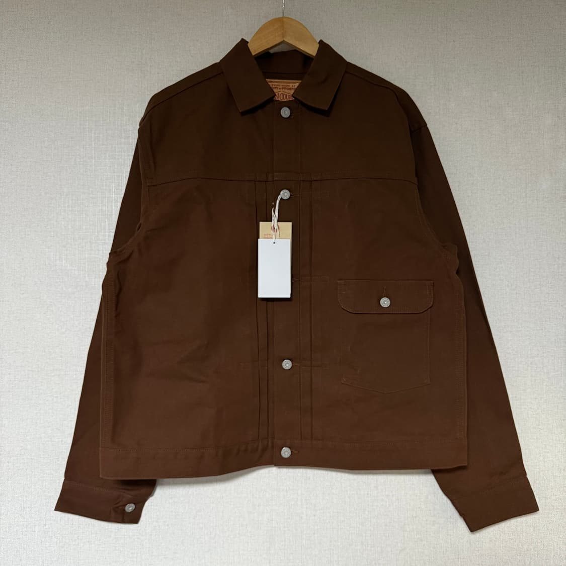 [42]본쿠라 "WILD LIFE TAILOR" 별주 브라운 덕 트러커 상품이미지4