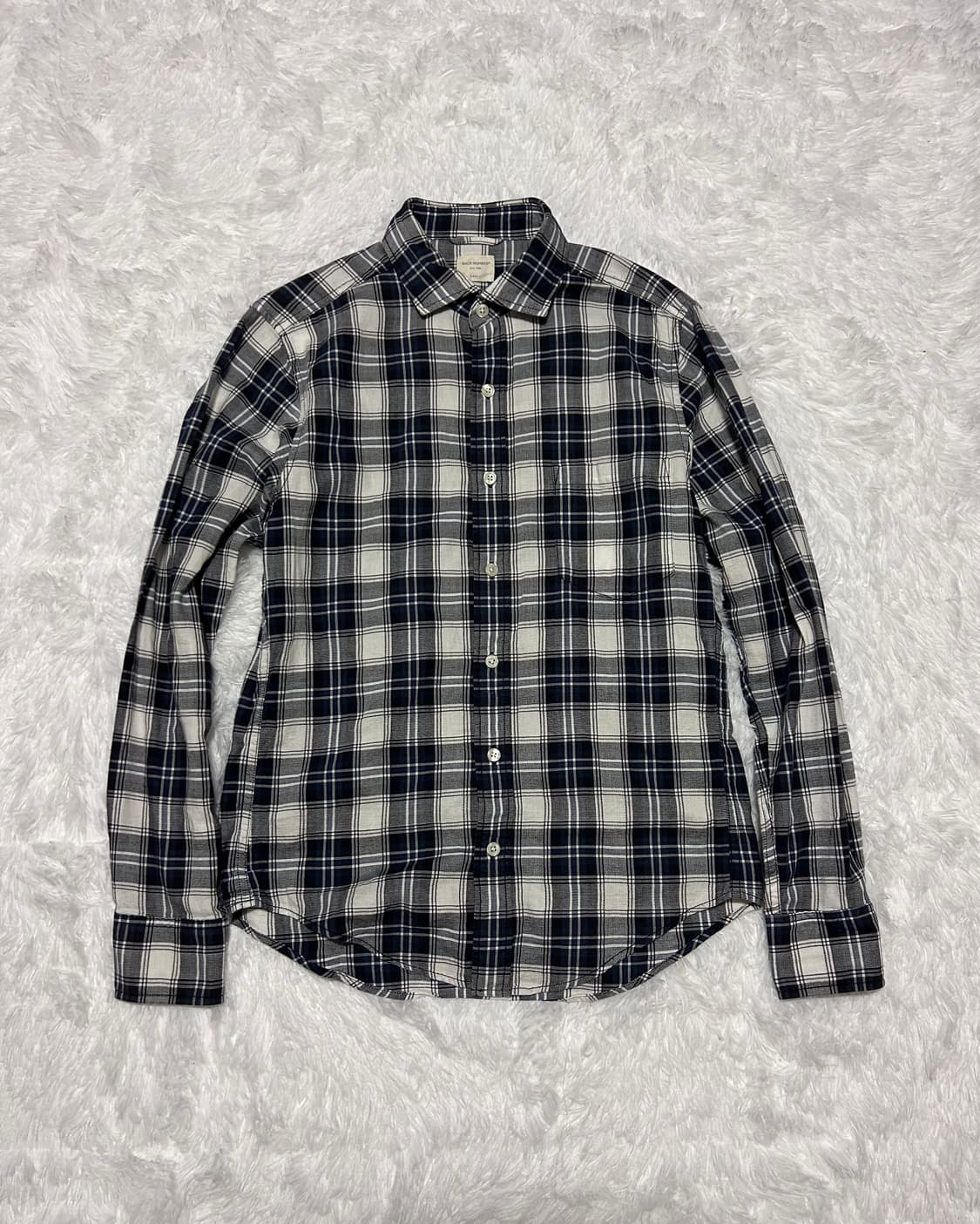 Backnumber blue check shirts 상품이미지2