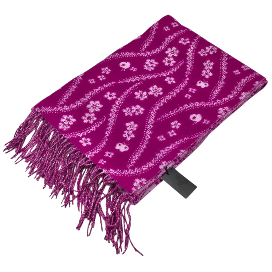 08s 안나수이 핑크 꽃잎 울 블랭킷&머플러 상품이미지1