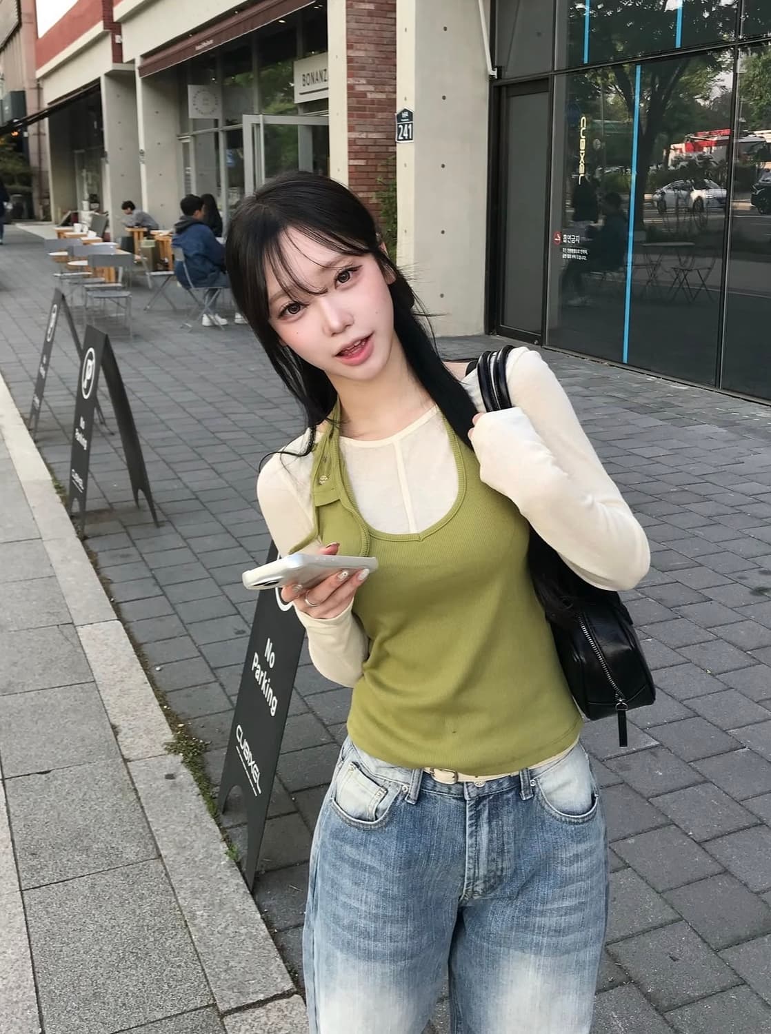 (새상품) Kirev키레브 올리브티, 청바지 상품이미지2