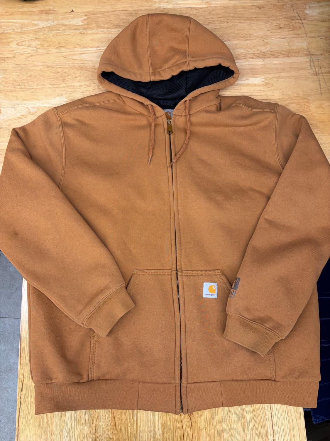 [L]칼하트 된장 써멀 후드집업 상품이미지1