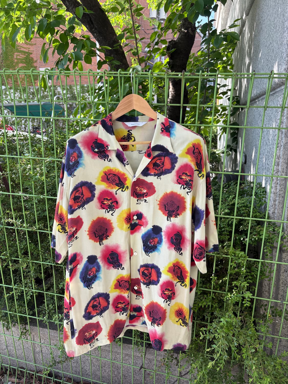 사스콰치 패브릭스 22ss 오픈칼라셔츠 상품이미지1