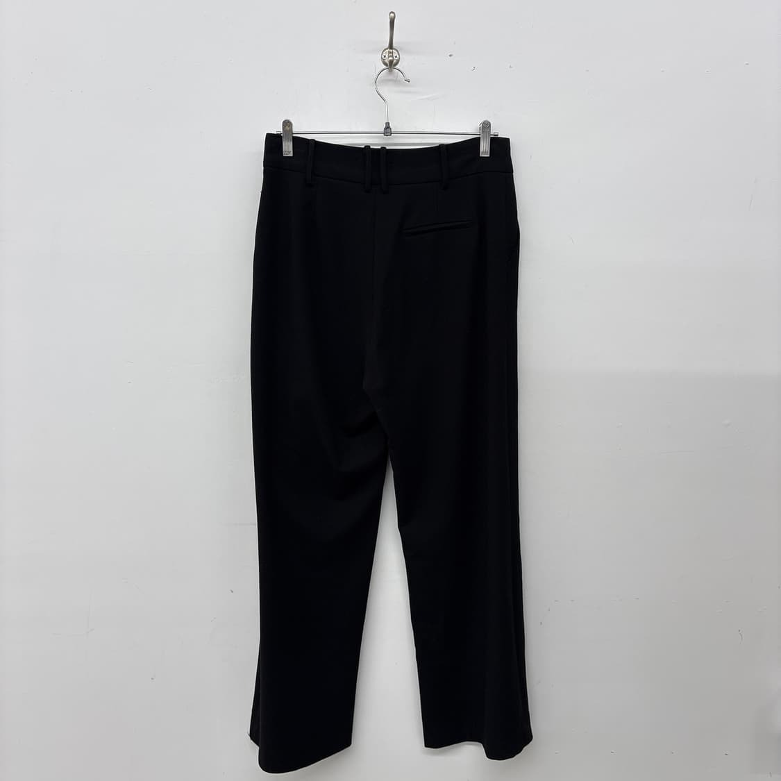 보테가베네타 블랙 와이드 슬랙스 팬츠 32in 상품이미지3