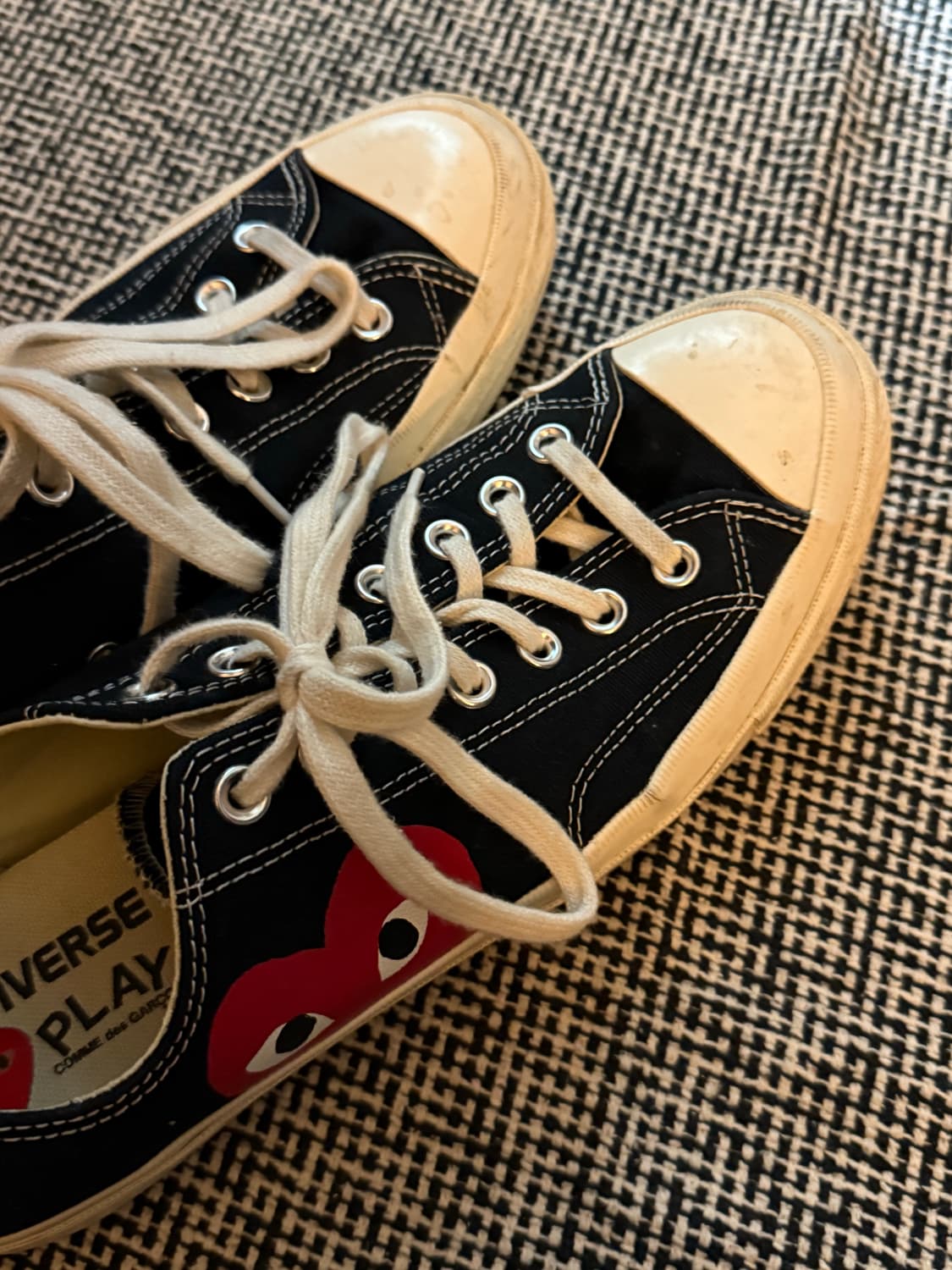 컨버스x꼼데가르송 척 70 블랙 285 상품이미지3