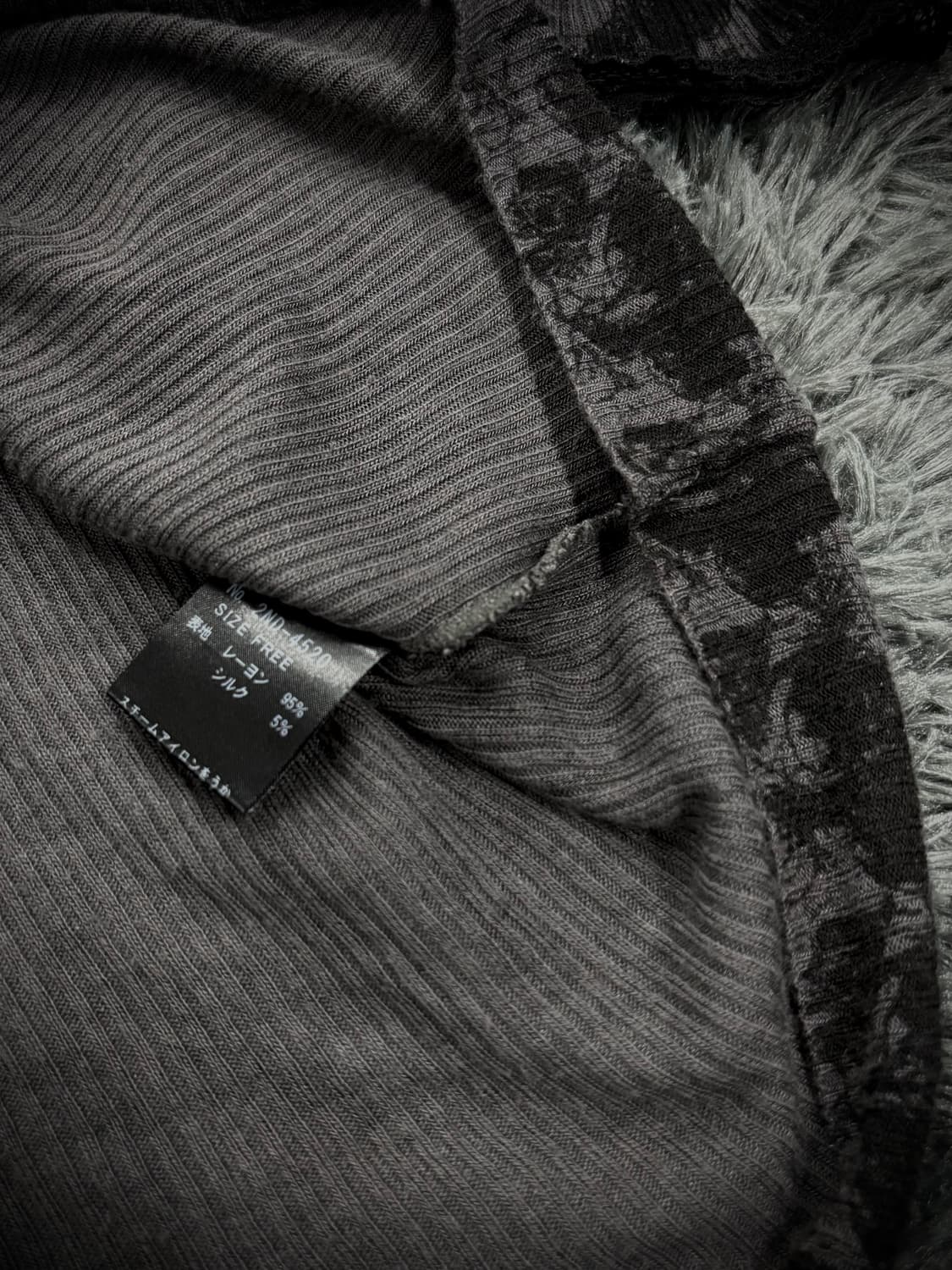 Hysteric Glamour 스컬 패턴 레이스업 가디건 상품이미지8