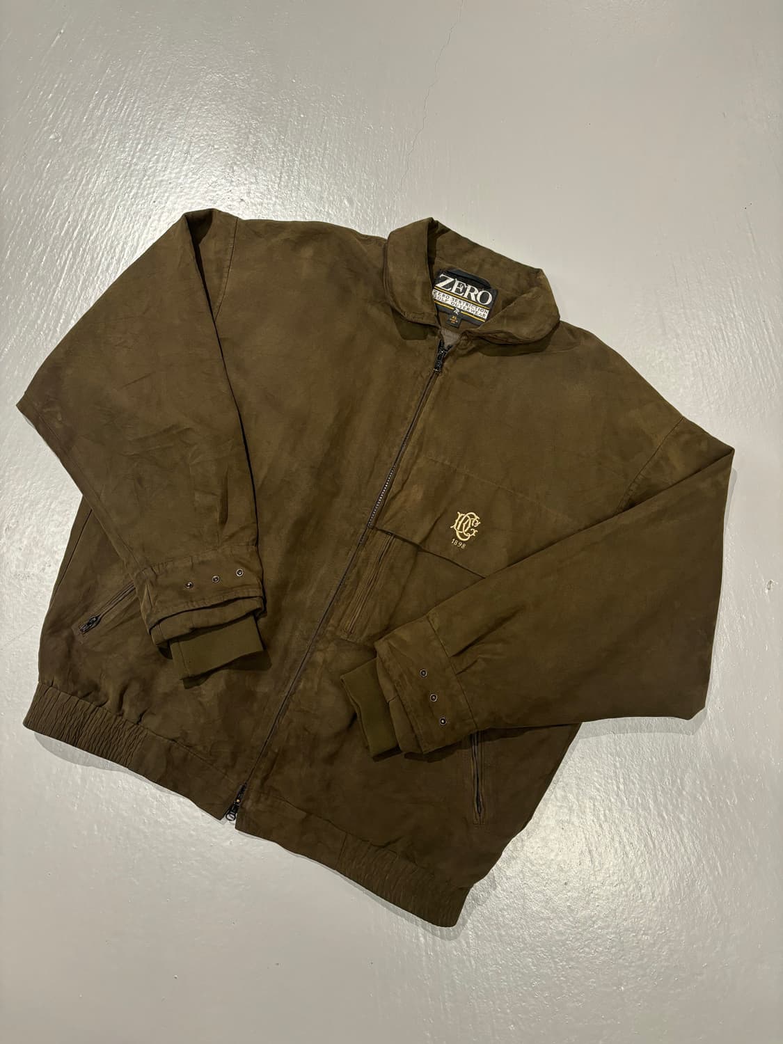 90s made in usa 블루종 자켓 상품이미지5