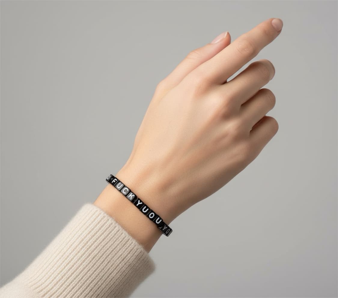 Fuxx you 팔찌 상품이미지1