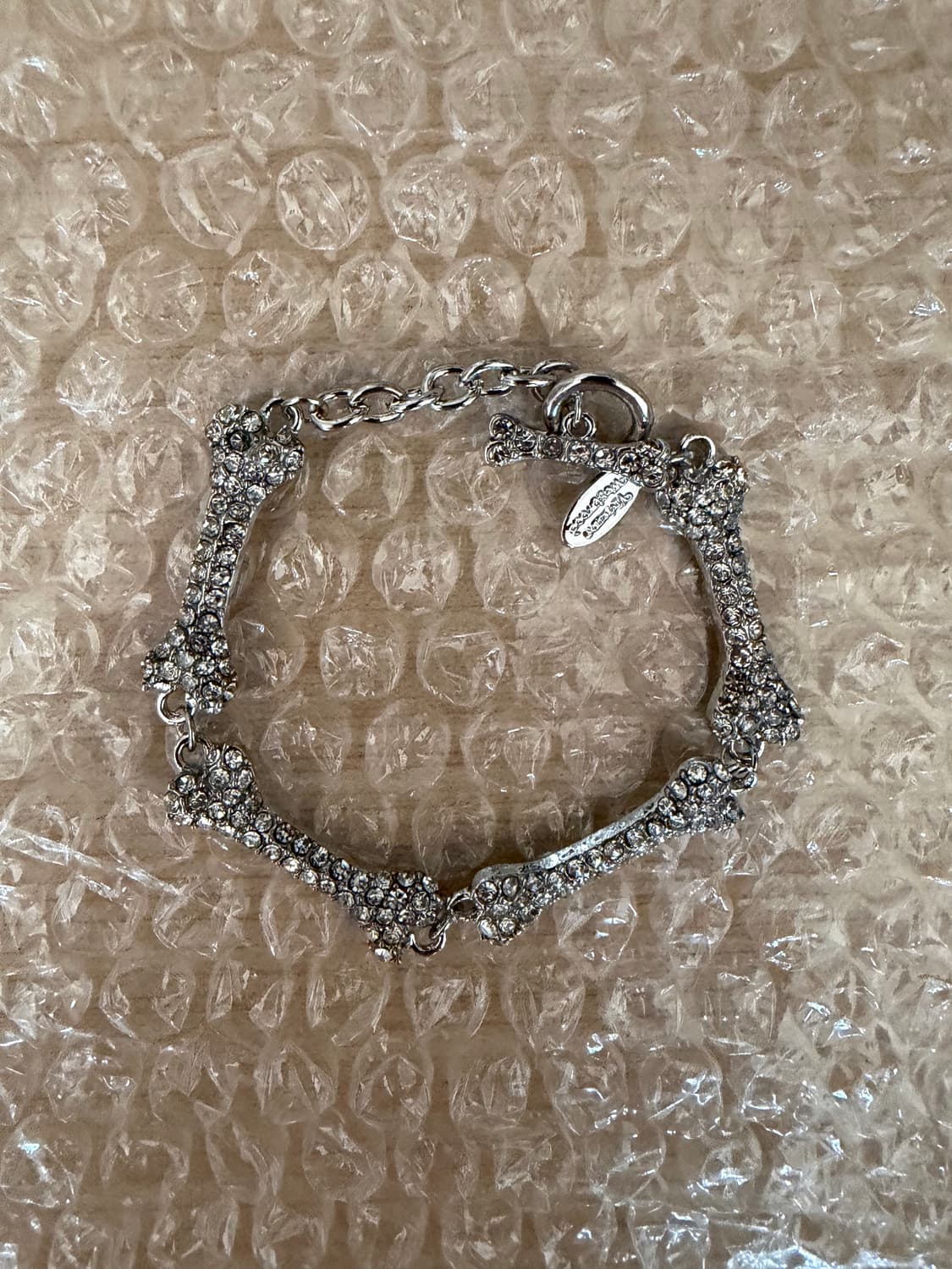 비비안웨스트우드 본즈 브레이슬릿 실버 팔찌 상품이미지1