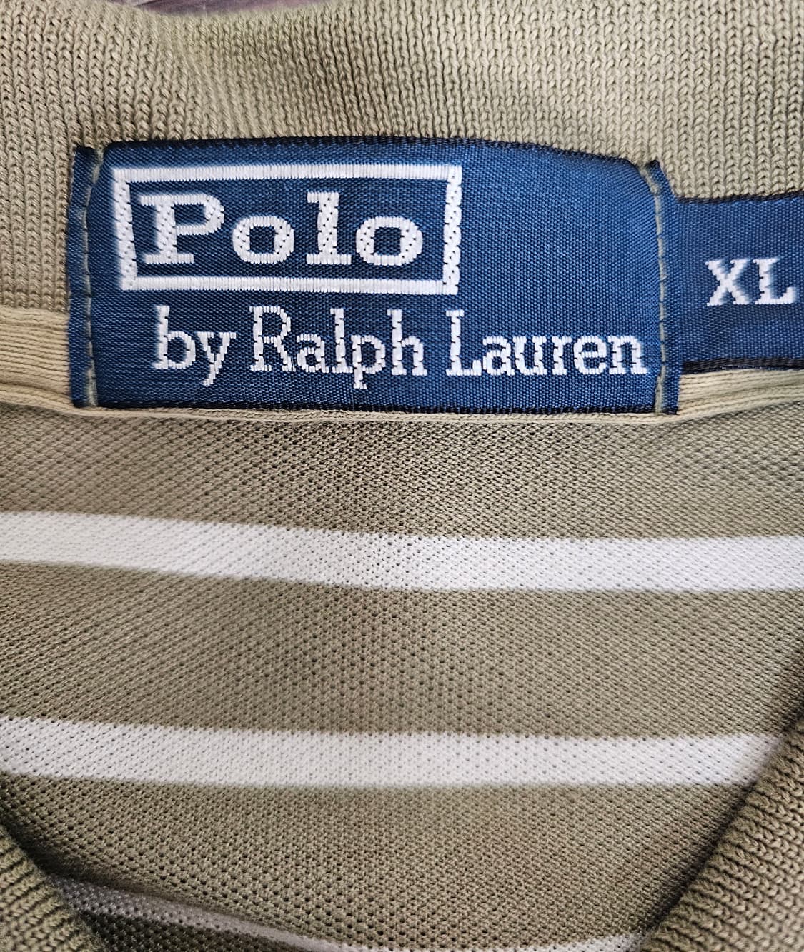 폴로랄프로렌 스트라이프 반팔카라티 XL 상품이미지3