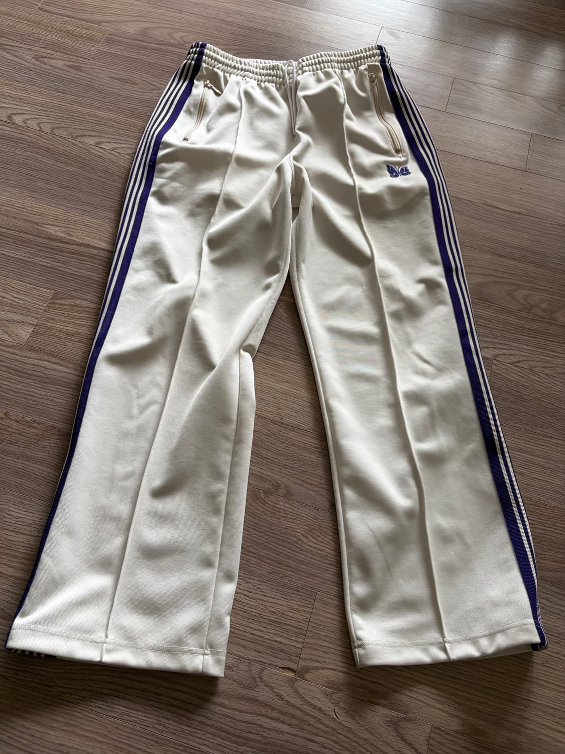 니들스 트랙팬츠 아이스 화이트 M 상품이미지2