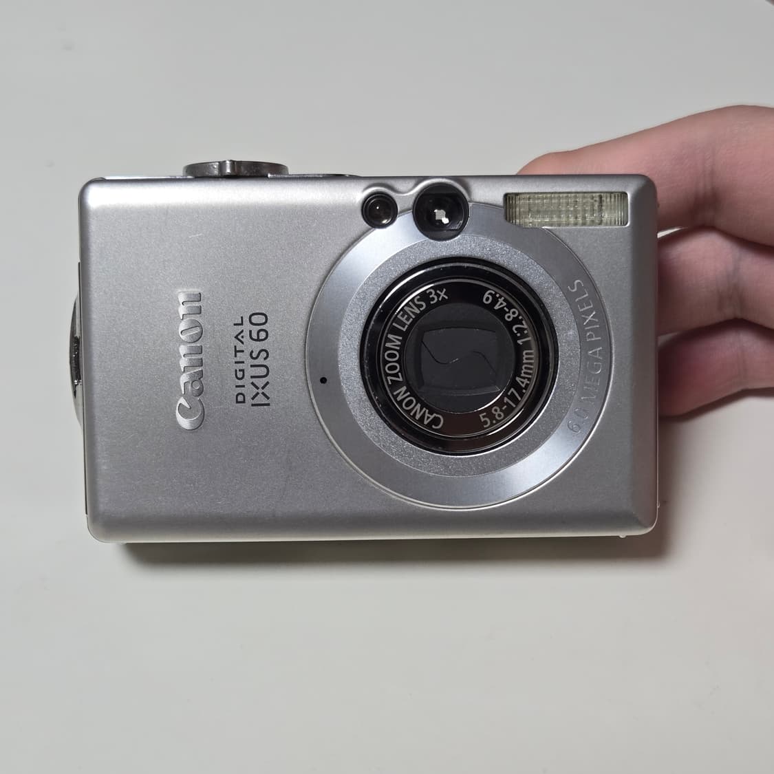 캐논 디지털 익서스 60 은색 카메라 상품이미지1