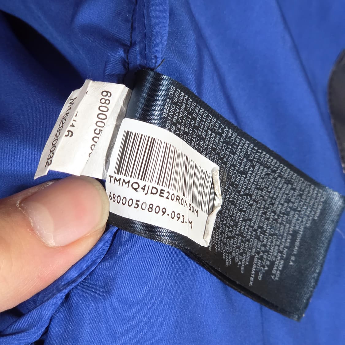 타미힐피거 배색 다운 패딩 점퍼 상품이미지10