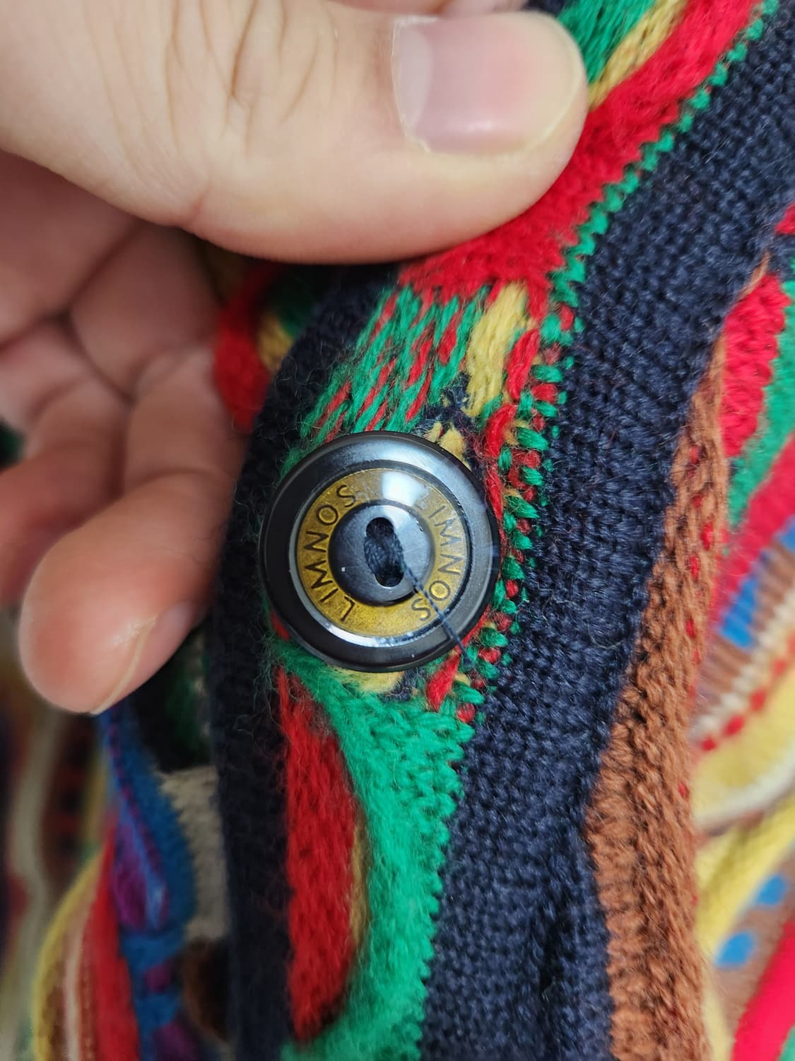 림노스Limnos 쿠지 케이블 니트 M - K47 상품이미지5