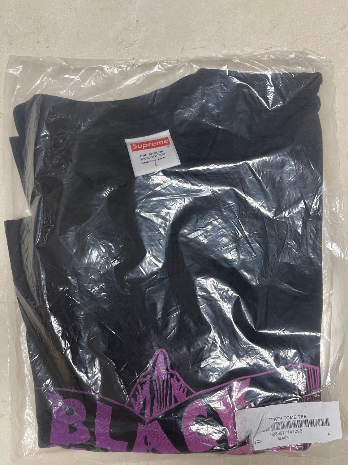 슈프림 블랙사바스 tome 티셔츠 상품이미지2