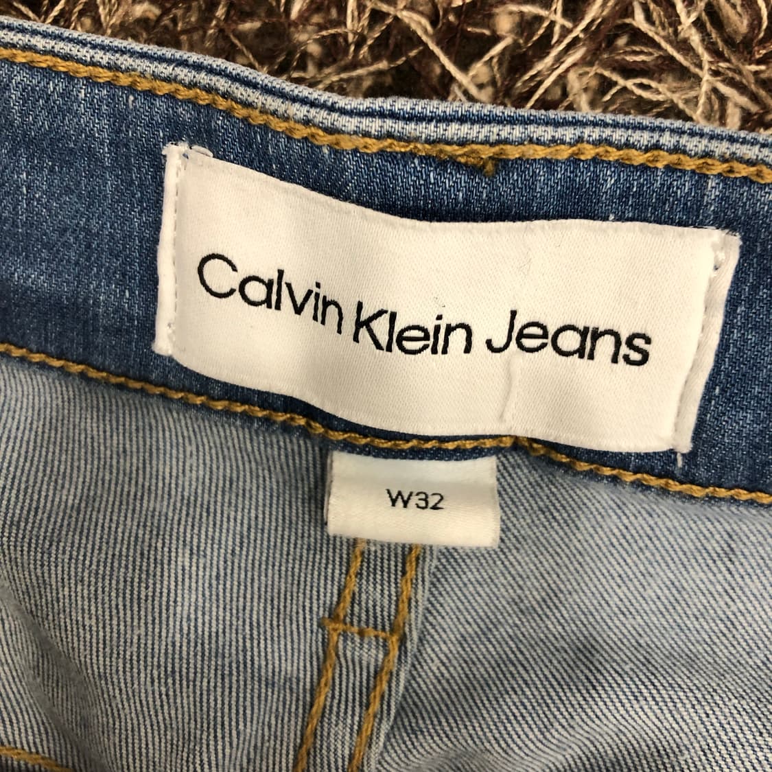 캘빈클라인 워싱 데님 팬츠 상품이미지5