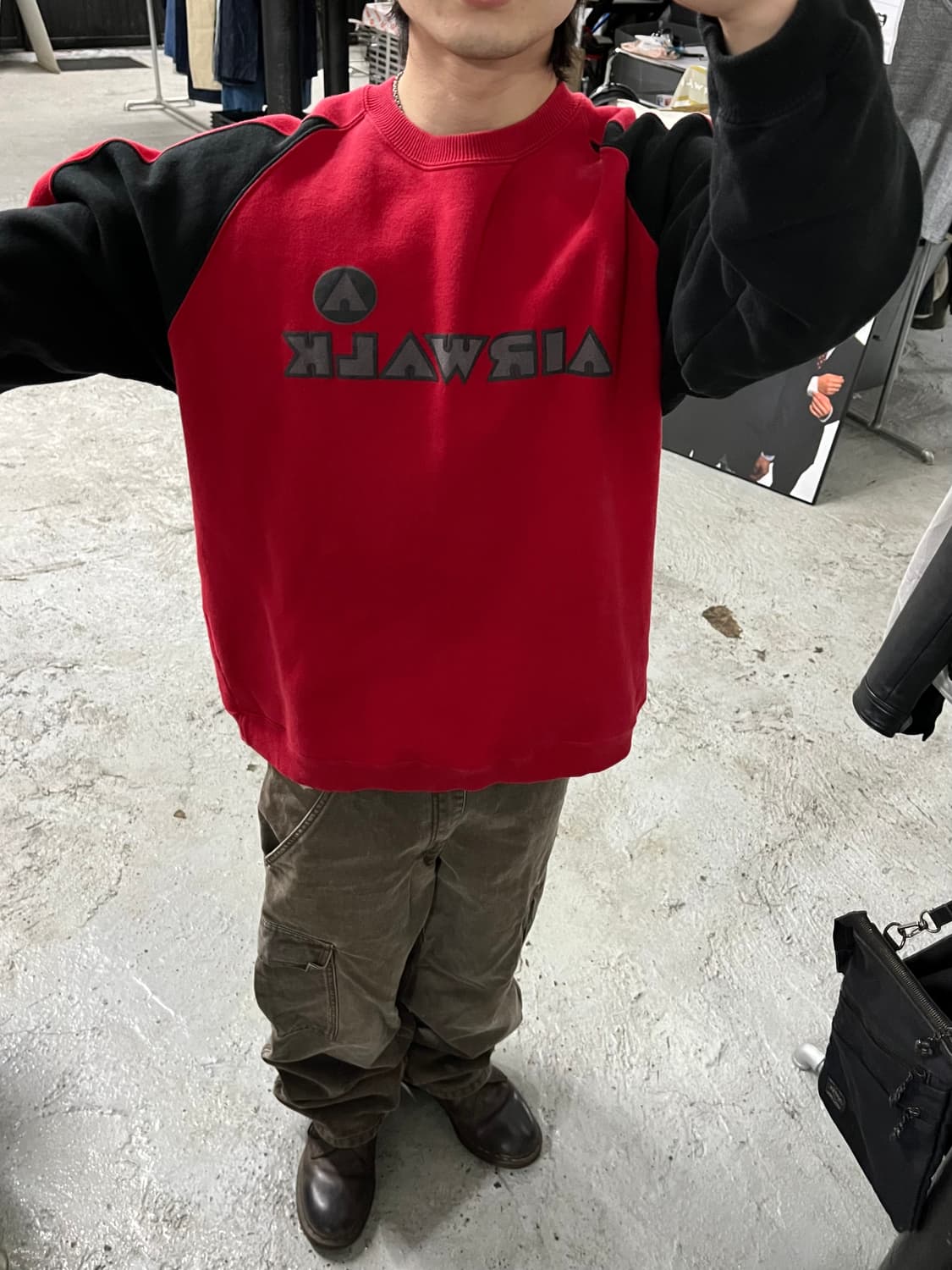 old airwalk raglan sweatshirt 상품이미지3