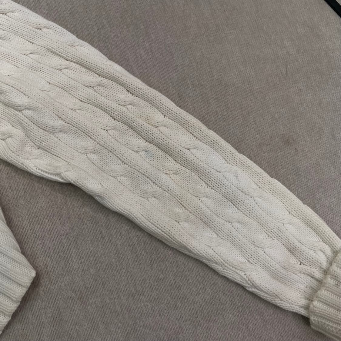 100 폴로 랄프로렌 브이넥 꽈배기 니트 상품이미지6