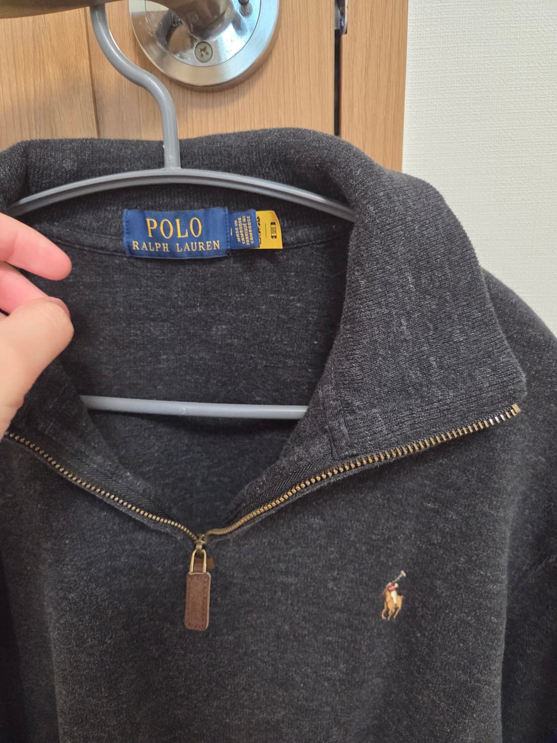 폴로 니트 집업 상품이미지3