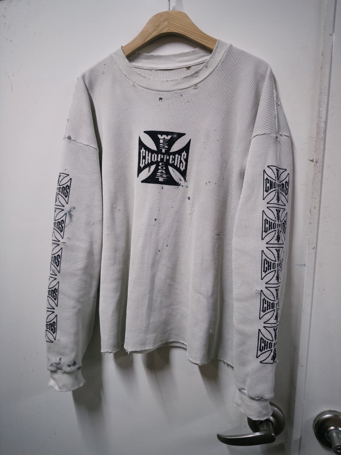 빈티지 웨스트 와플긴팔 상품이미지3