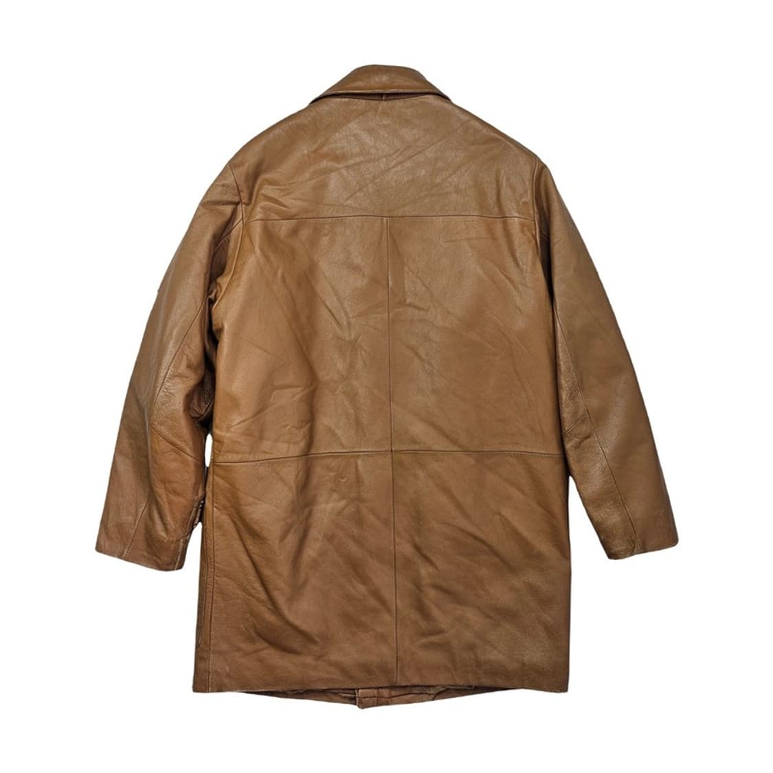 ODDSON 빈티지 양가죽 떡볶이 코트 XL 상품이미지2