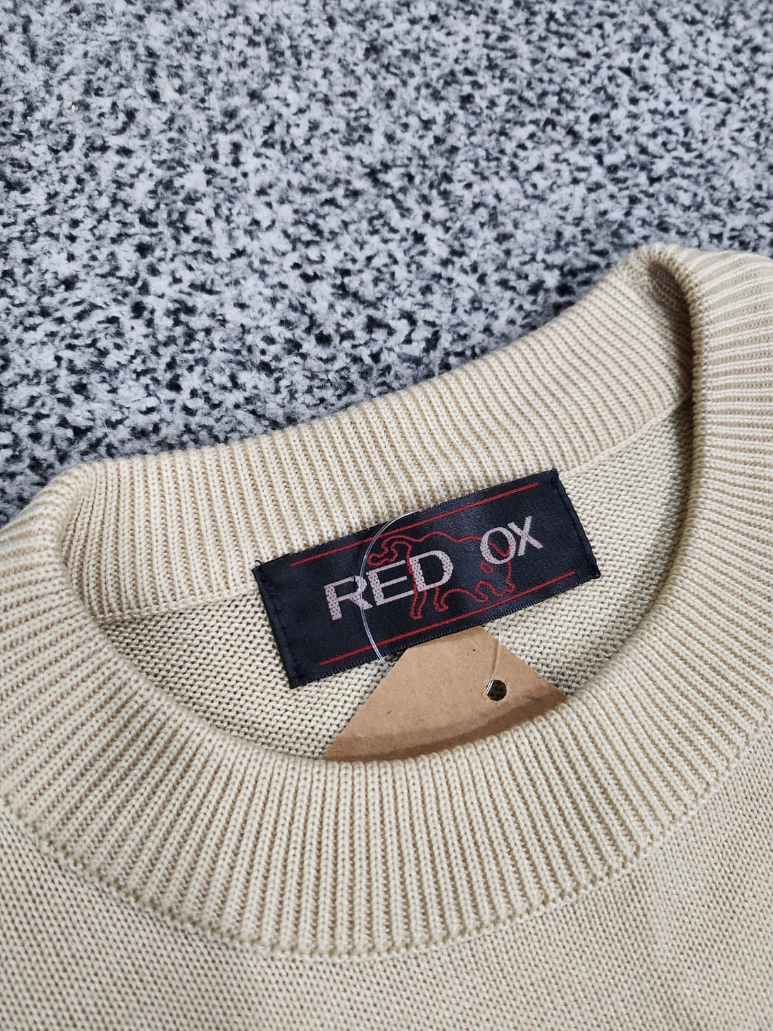 //레드옥스(RED OX) 빈티지 그래픽 니트 L 상품이미지3