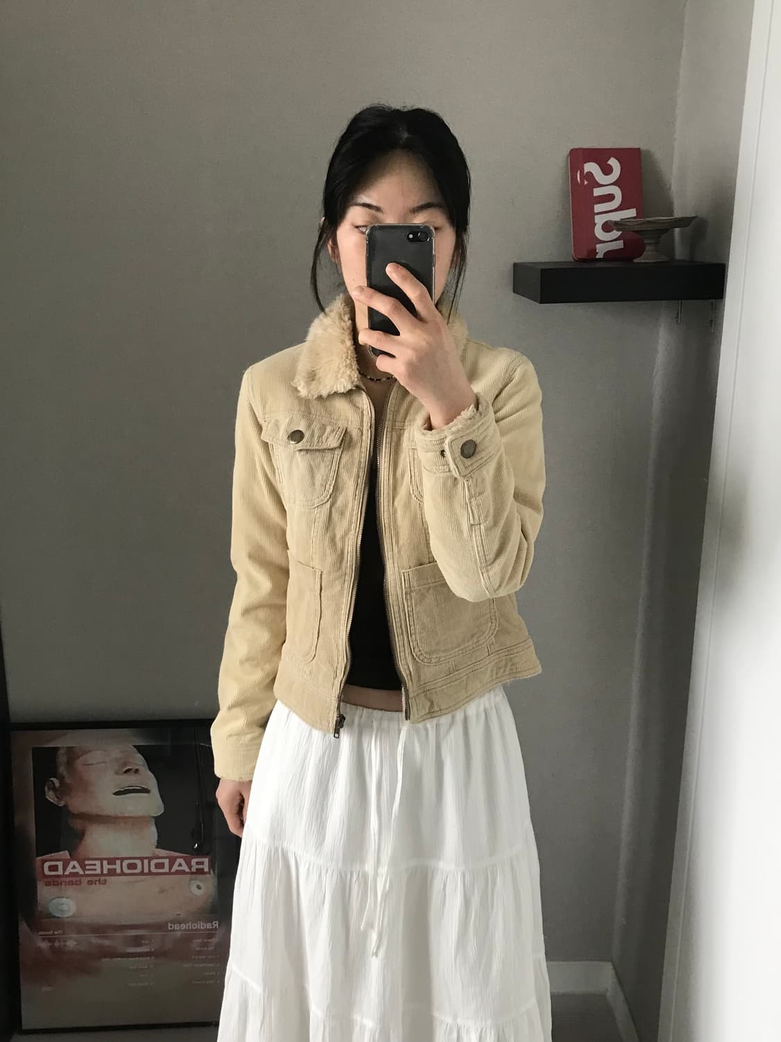 아베크롬비 기모 양털 쉐르파 버터 코듀로이 자켓 상품이미지4